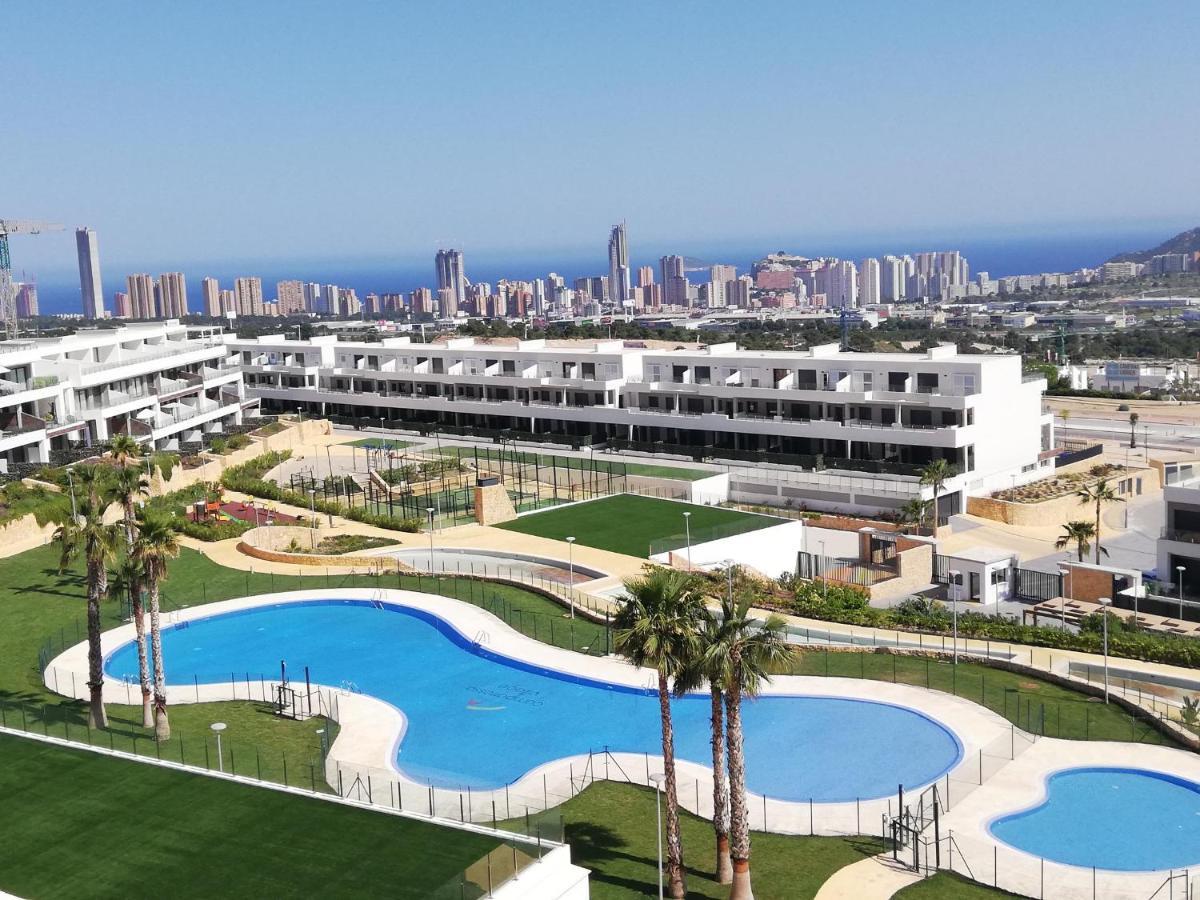 Penthouse Mit Meerblick An Der Costa Blanca, Benidorm Appartement Finestrat Buitenkant foto